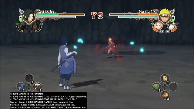 Naruto Shippuden Ultimate Ninja Storm Legacy Gameplay смотреть онлайн