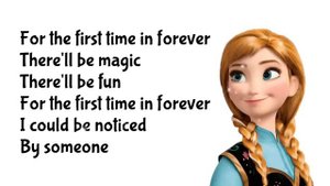 Kristen Bell, Idina Menzel - For The First Time In Forever (Lyrics Video) 🎤