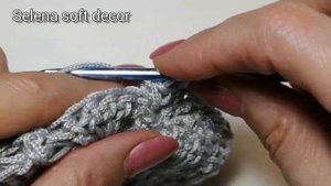 Узор крючком 'Ракушки "