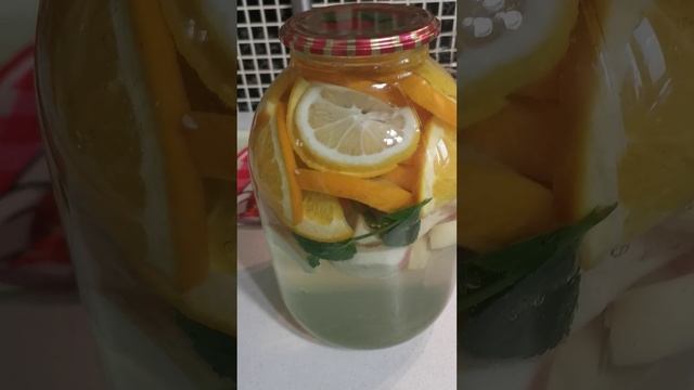 Яблочный "Мохито", легко и просто. Apple Mojito, easy and simple