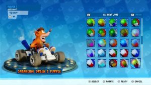 All Classic Kart Paint Jobs Showcase - Crash Team Racing Nitro-Fueled