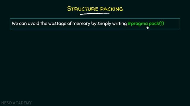 Structure Packing in C