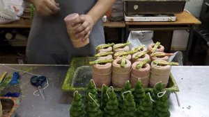 Подготовка силиконовые форм для заливки свечей