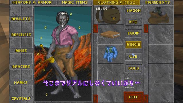 【TES II: Daggerfall】75万のNPCが存在するDaggerfallをやってみよう смотреть онлайн