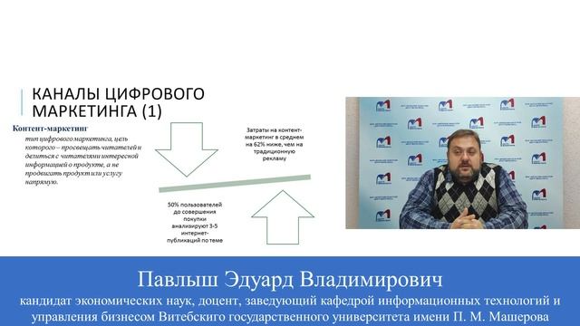 Белорусская неделя предпринимательства | Цифровой маркетинг: сущность, преимущества, перспективы