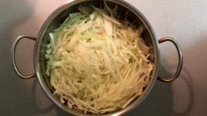 ТУШЕННАЯ КАПУСТА БЕЗ ЛУКА И МОРКОВИ.ОЧЕНЬ ПРОСТОЙ РЕЦЕПТ.
