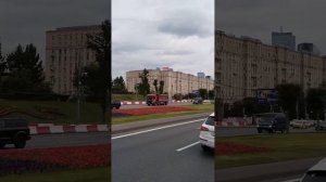 Кутузовский проспект. Храм МО в Кубинке.  Москва.