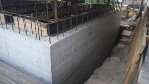 Временный навес на стройплощадке