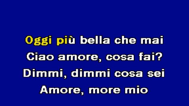 AMORE MIO Bruno Ferrara Karaoke смотреть онлайн