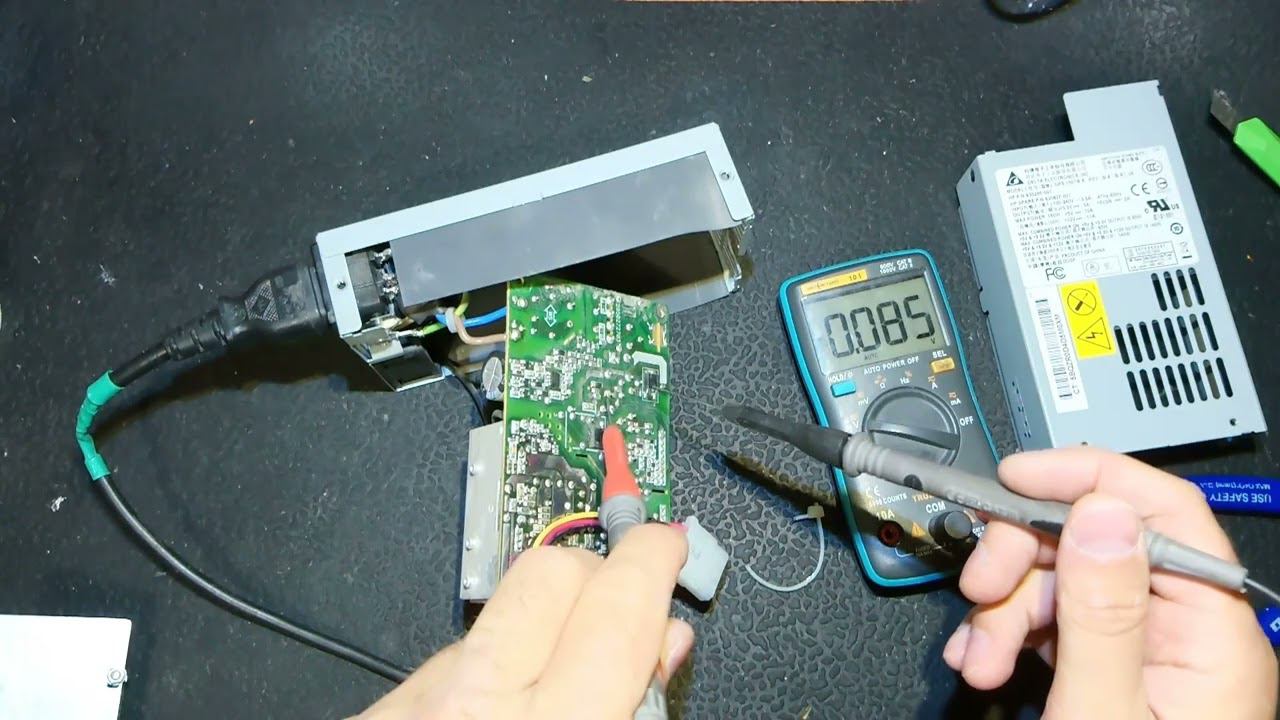 Ремонт блока питания Delta DPS-150 смотреть онлайн