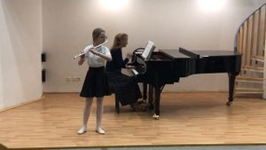 А. Глазунов. Гавот - флейта