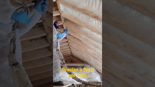 trabajo spray foam