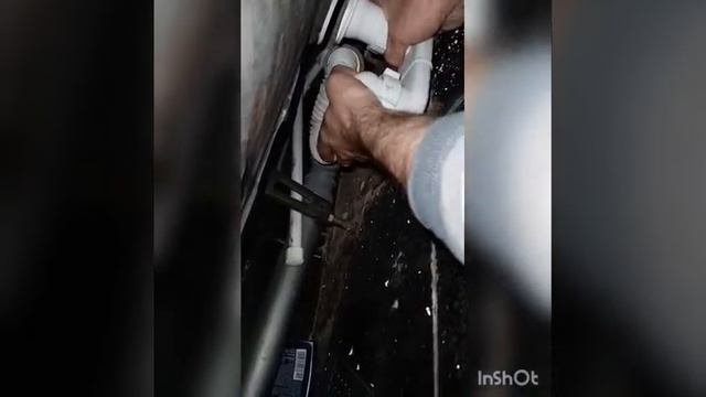 Установка сифона