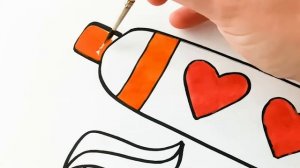 Как Нарисовать Зубная Паста и Зубная Щетка ? Малышата Рисуют ? #86