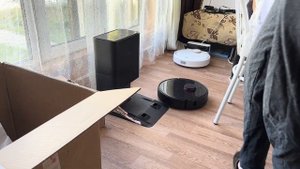 Распаковка и подключение Xiaomi Mi Robot Vacuum-Mop 2 Ultra (STYTJO5ZHM)