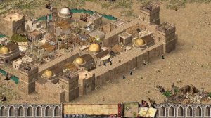 Stronghold Crusader  - Ai battle - Wilk - kalif  vs Abt  - Lwie Serce