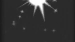 Футаж звезда раскидывает лучи