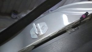 Как снять антену с крыши Мерседес W204 Mersedes