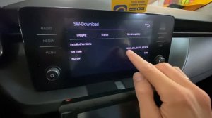 Skoda Bolero MEN3 (MIB3 Entry) hidden service menu