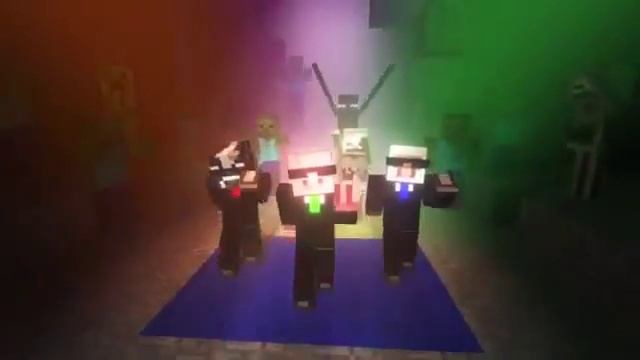 Minecraft танец Мобов