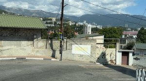 Ялта. Улица Красноармейская от Сеченова до Гоголя ул. 23.08.2024. Крым. Crimea. Yalta.