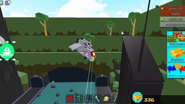 Космический корабль #4 Постройки от подписчиков Build a boat for treasure Roblox смотреть онлайн