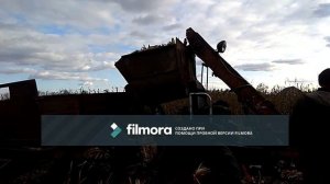 2-х рядный кукурузоуборочный комбайн на базе т-16 (попрошайка)