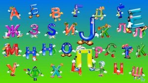 АЗБУКА | Македонска Азбука - Кирилица | Makedonska Azbuka Kirilica | Macedonian alphabet song |