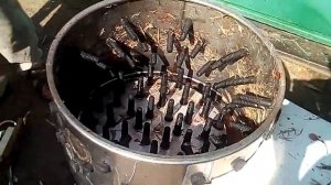 Перосъёмная машина своими руками (ощип)