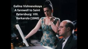 Galina Vishnevskaya: Songs of Mikhail Glinka