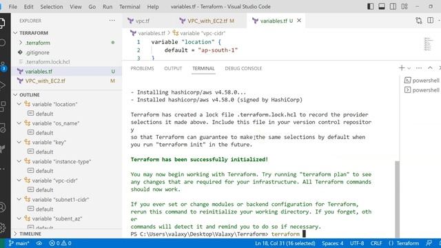 4. Terraform | How to use Variables and Output in terraform | terraform file with variables, output смотреть онлайн