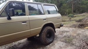 Arve flats 4x4 tasmania. 60 series landcruiser