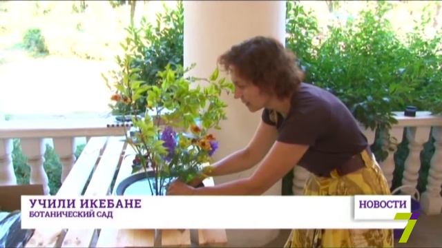 Мастер-класс по созданию икебаны - соблюдать порядок, избегать симметрии и цифры 4 смотреть онлайн