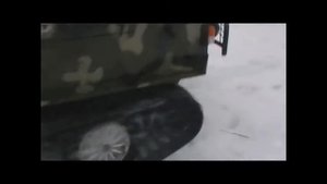Вездеход самоделка на гусеницах
