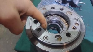 Ремонт гидравлического патрона (не двигаются кулачки)