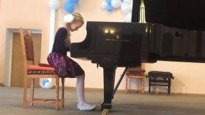 Й. Гайдн, Соната ре мажор, ч.1, исп. Куликова Анна, 11 лет