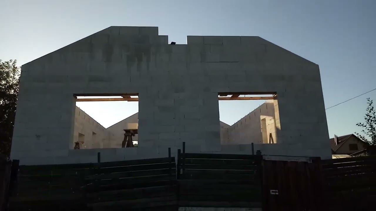 фронтон из газоблока-2 смотреть онлайн