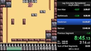 Castlevania The Adventure (GBC) Speedrun in 15m 31s