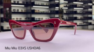 Пополнение товаров шоурума StockOptika – солнцезащитные очки Miu Miu 03XS USH0A6 из Италии