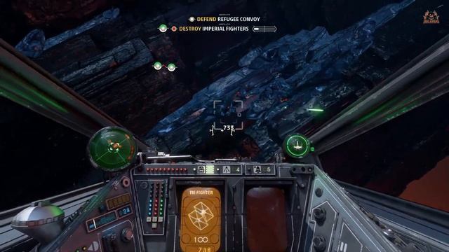 Star Wars Squadrons Rebel Alliance Prologue 1st Play смотреть онлайн