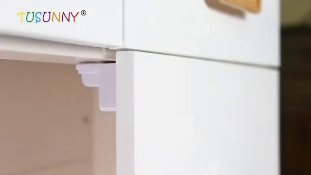 Защитная накладка для дома магнитный замок блокиратор дверей, ящиков, шкафов мебели от детей TUSUNN смотреть онлайн
