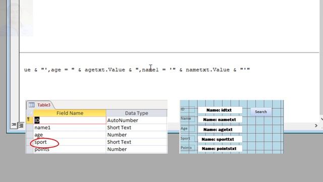 Microsoft Access Form: update button in access form VBA