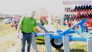 Новый плуг ПСКУ 3+1 для твердых почв