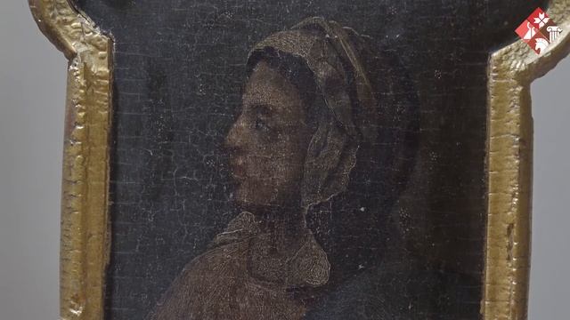 Благовещение.  Икона из собрания музея смотреть онлайн