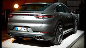 Porsche Cayenne Turbo Coupe Walkaround 2020 - экстерьер и интерьер.