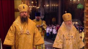 Богослужение Святейшего Патриарха Кирилла