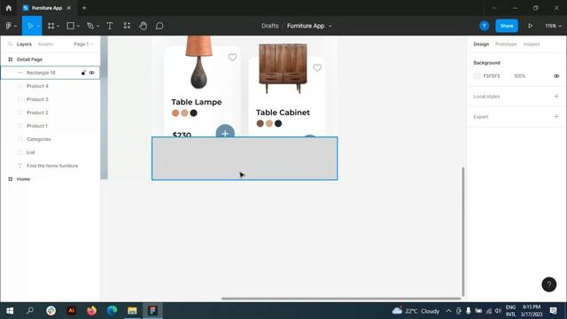 Figma Mobile App Design Tutorial |  Mobile App Design UI/UX with Prototype