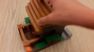 Лего дом с загоном