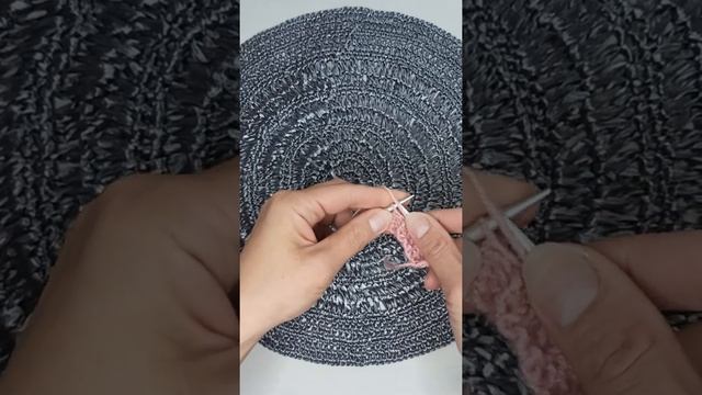 3 петли вместе лицевой протяжкой. SK2P смотреть онлайн