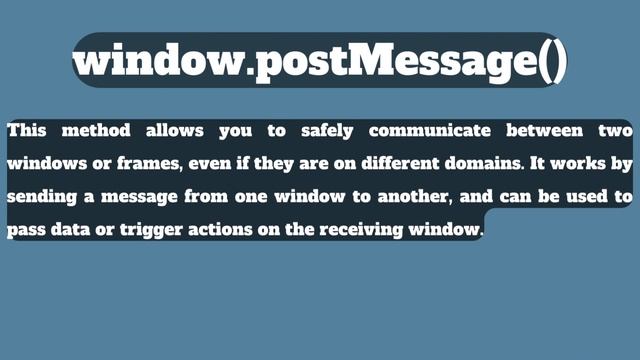 Window object and its properties: Part1